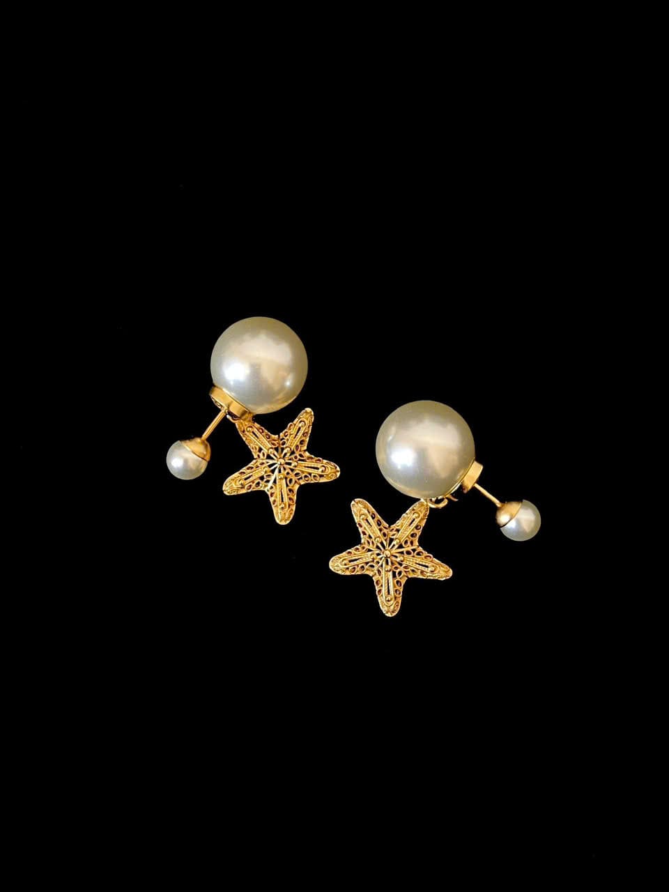 HOA TAI DIOR CD PEARLS STARS TRIBALES