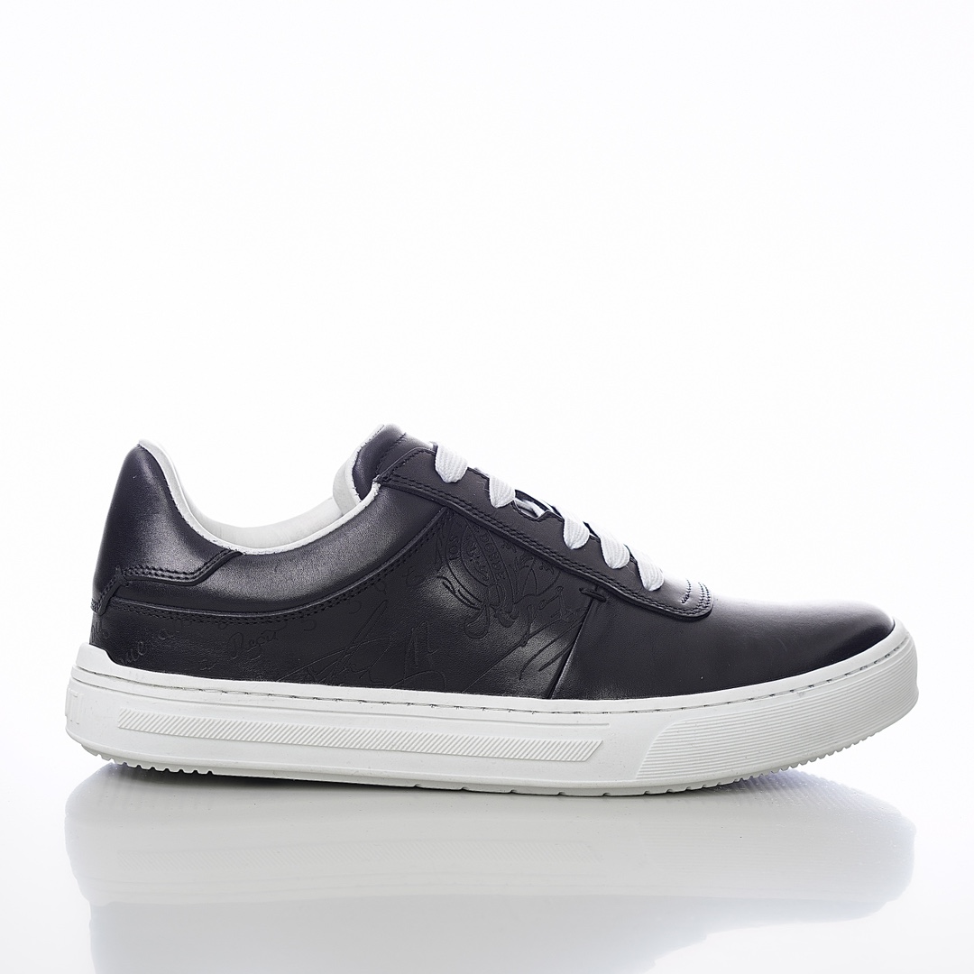 GIÀY BERLUTI PATINA LEATHER SNEAKER SHOES AAA