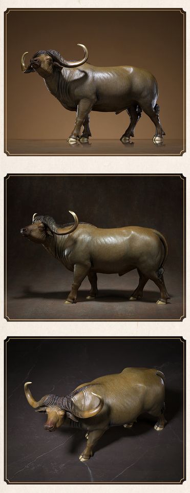 Bò rừng đồng thau nguyên chất dũng mãnh