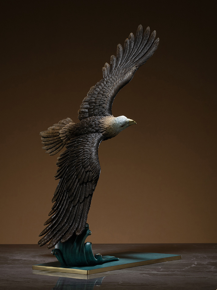 Ưng Kích Trường Không để trưng bày bàn làm việc