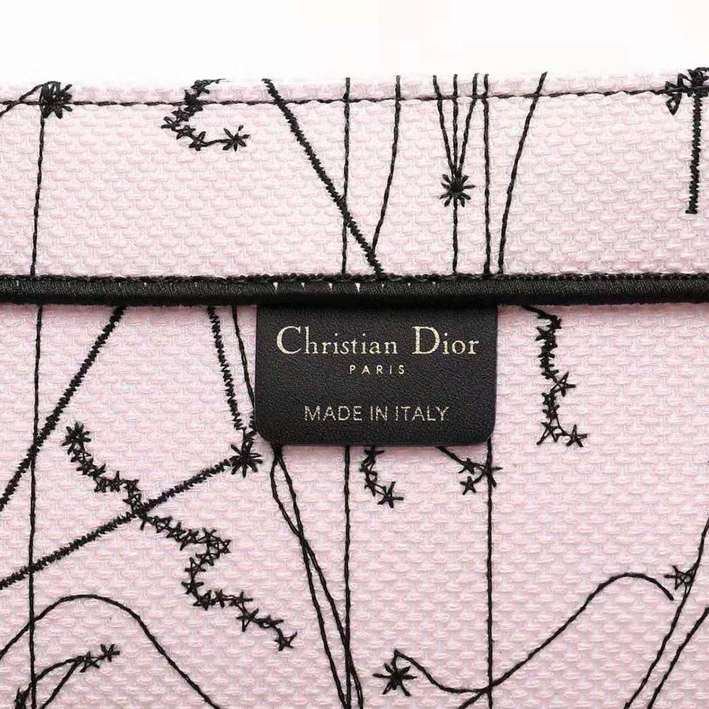 TÚI Dior Women Medium Dior Book Tote Multicolor Dior Constellation Embroidery