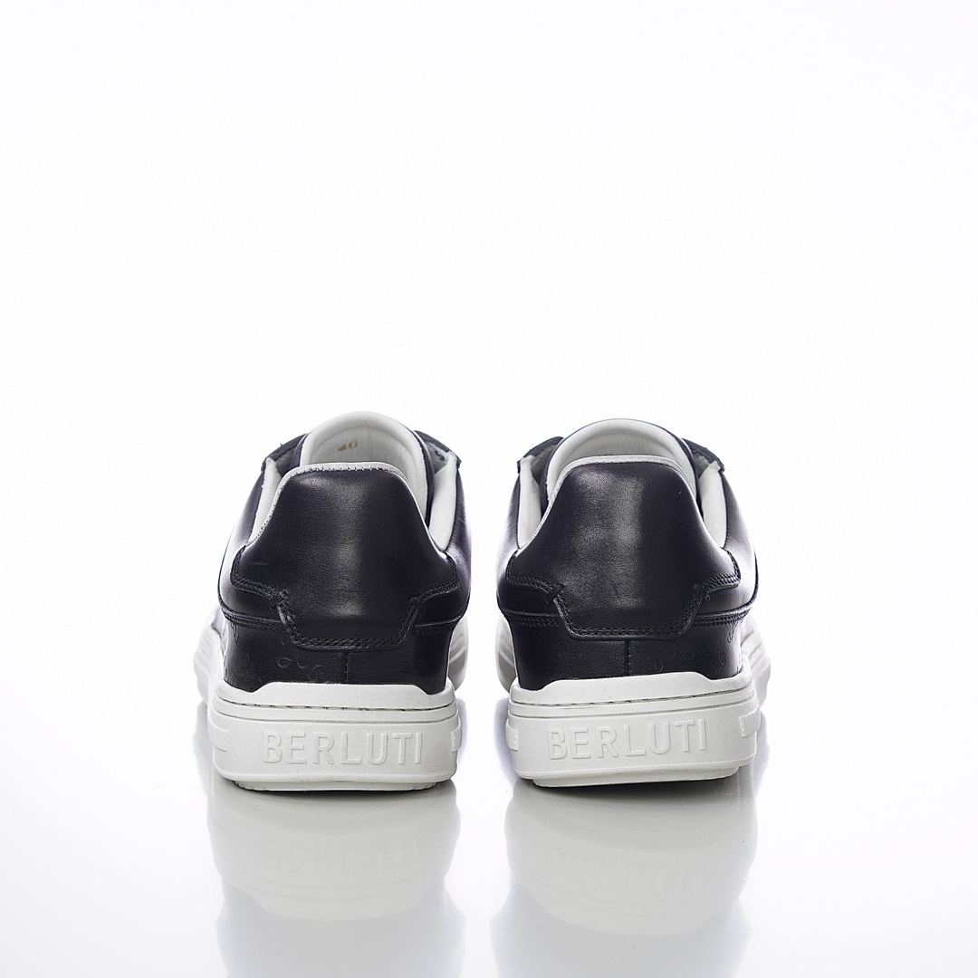 GIÀY BERLUTI PATINA LEATHER SNEAKER SHOES AAA