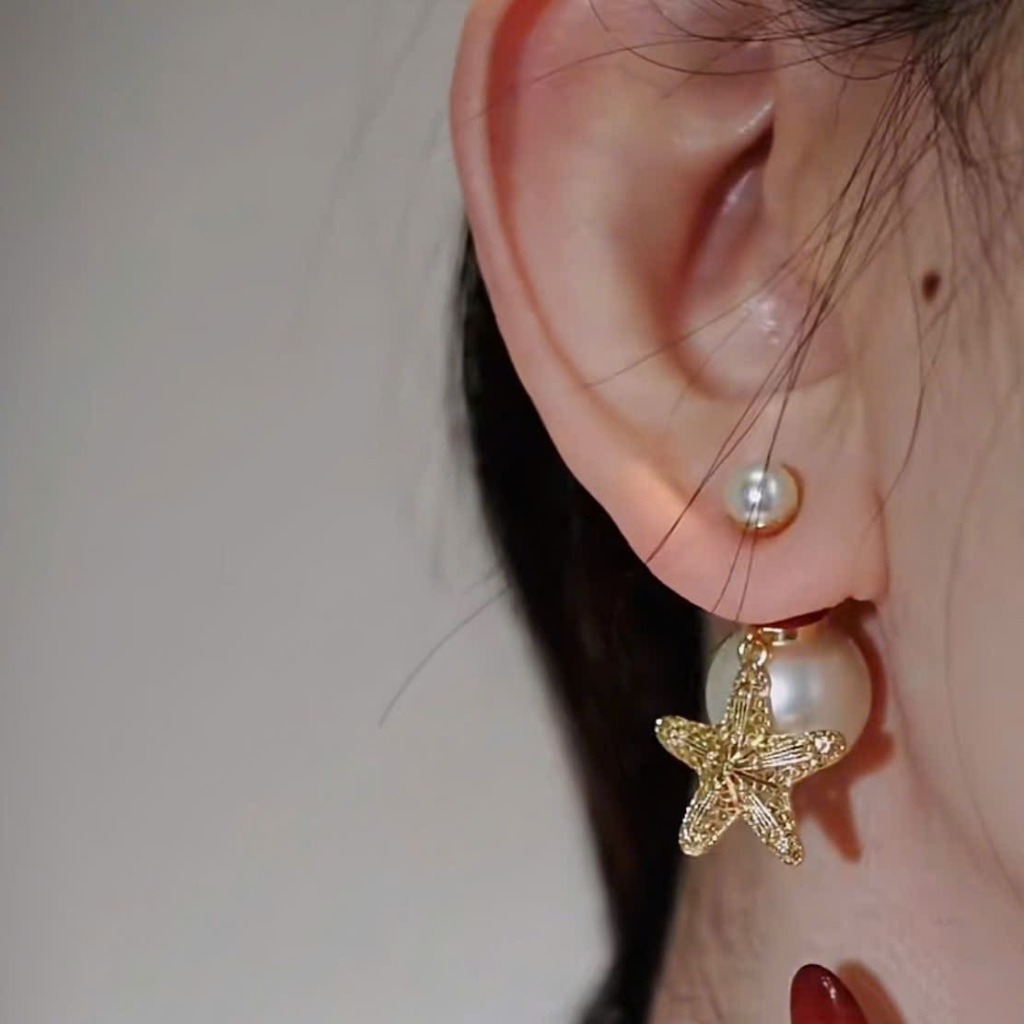 HOA TAI DIOR CD PEARLS STARS TRIBALES