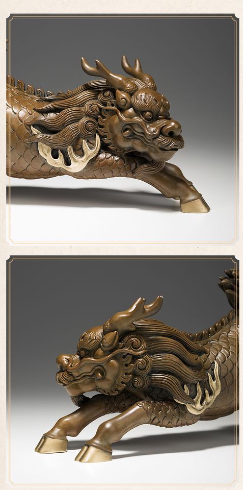 Tượng Kỳ Lân Tường Thụy Bảo Vệ Gia Chủ