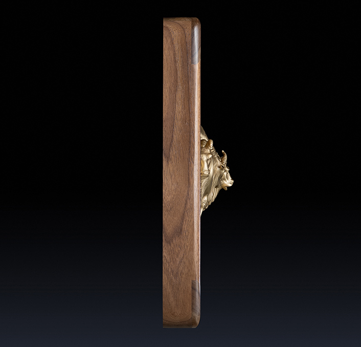 Tranh Cát Tường Ngũ Ngưu Đồ