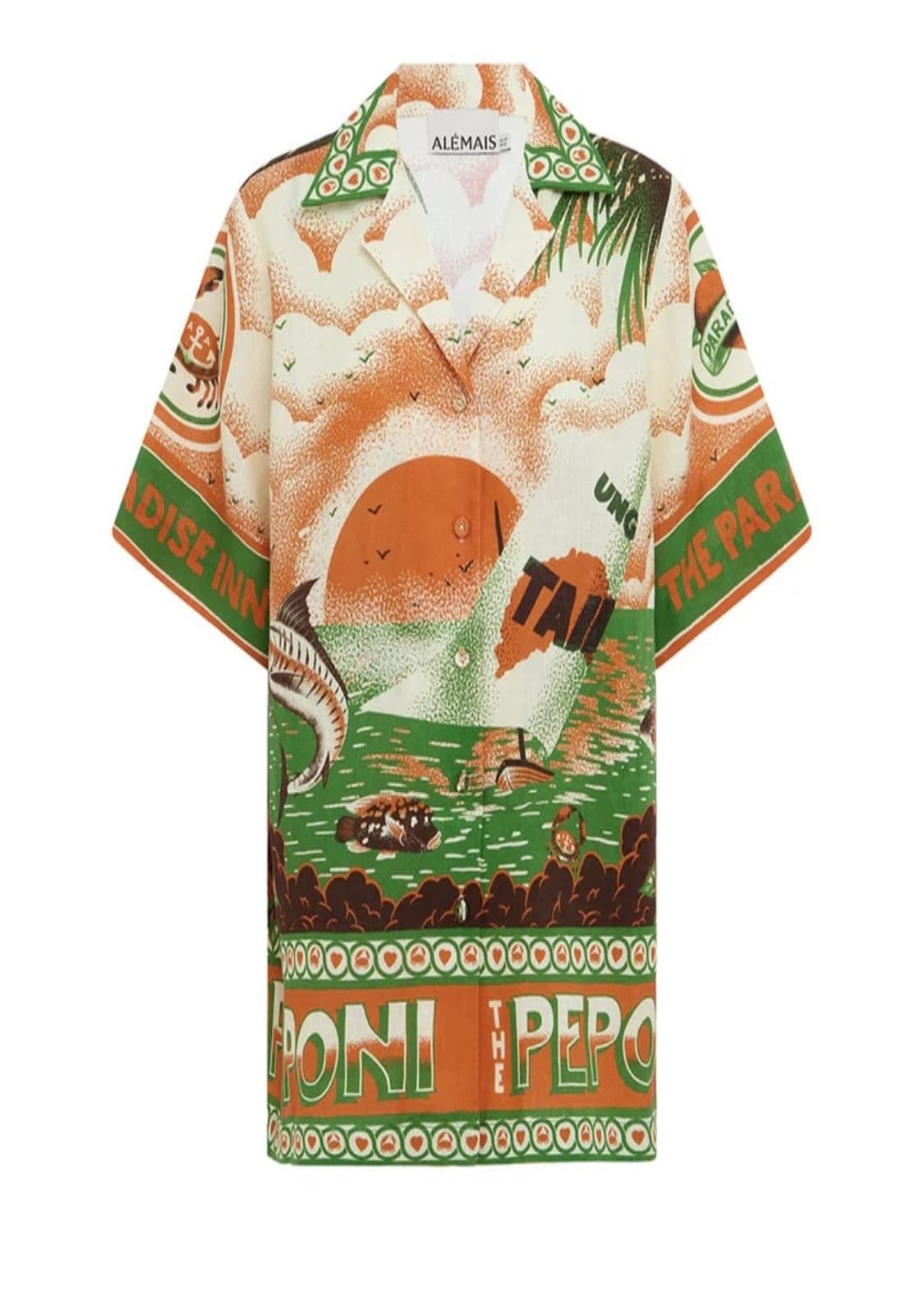 BỘ ALEMAIS MARINE ALEMAIS IN LINEN ĐI BIỂN High Classy