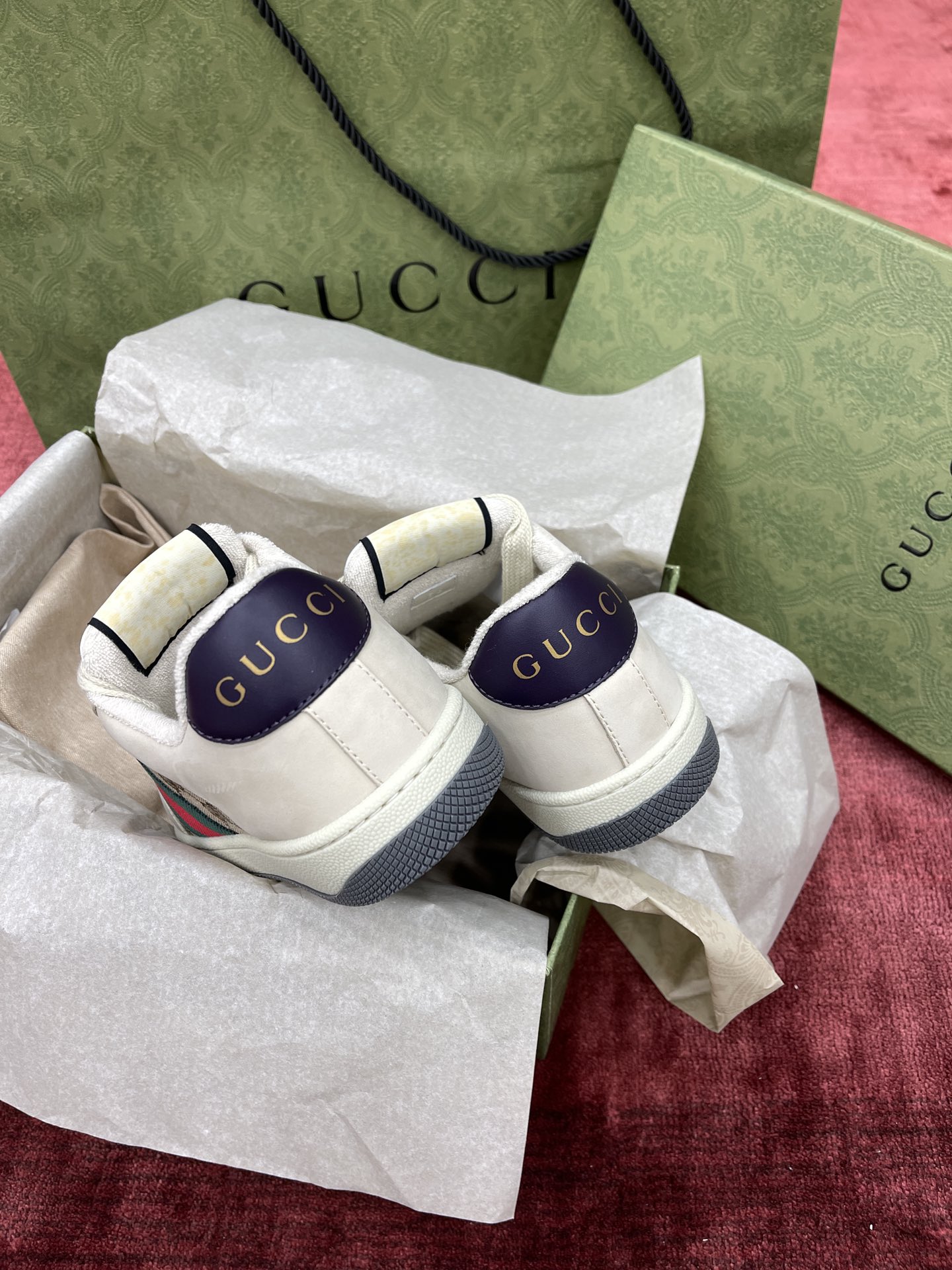 GIÀY GUCCI SCREENER SNEAKER SHOES AAA