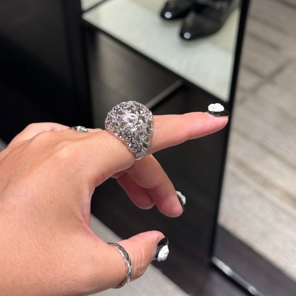 NHẪN CHANEL CC BALL VINTAGE