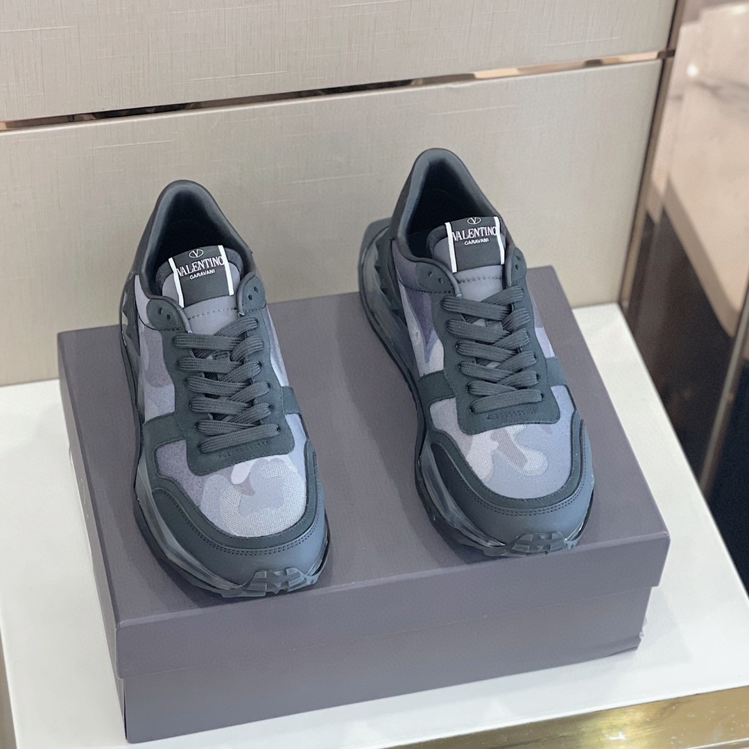 GIÀY VALENTINO SUEDE LEATHER SNEAKER SHOES AAA