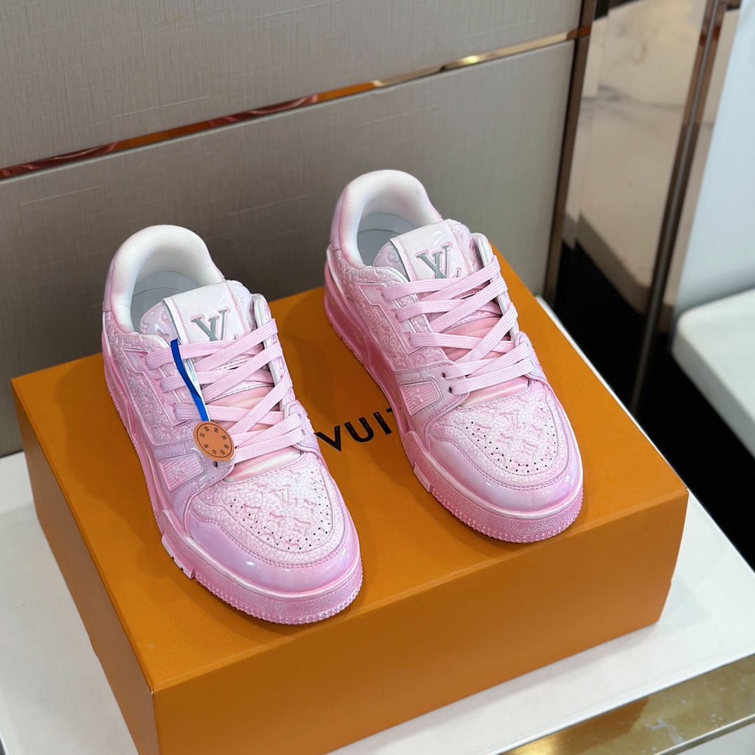 GIÀY LOUIS VUITTON TRAINER MONOGRAM SNEAKERS SHOES AAA