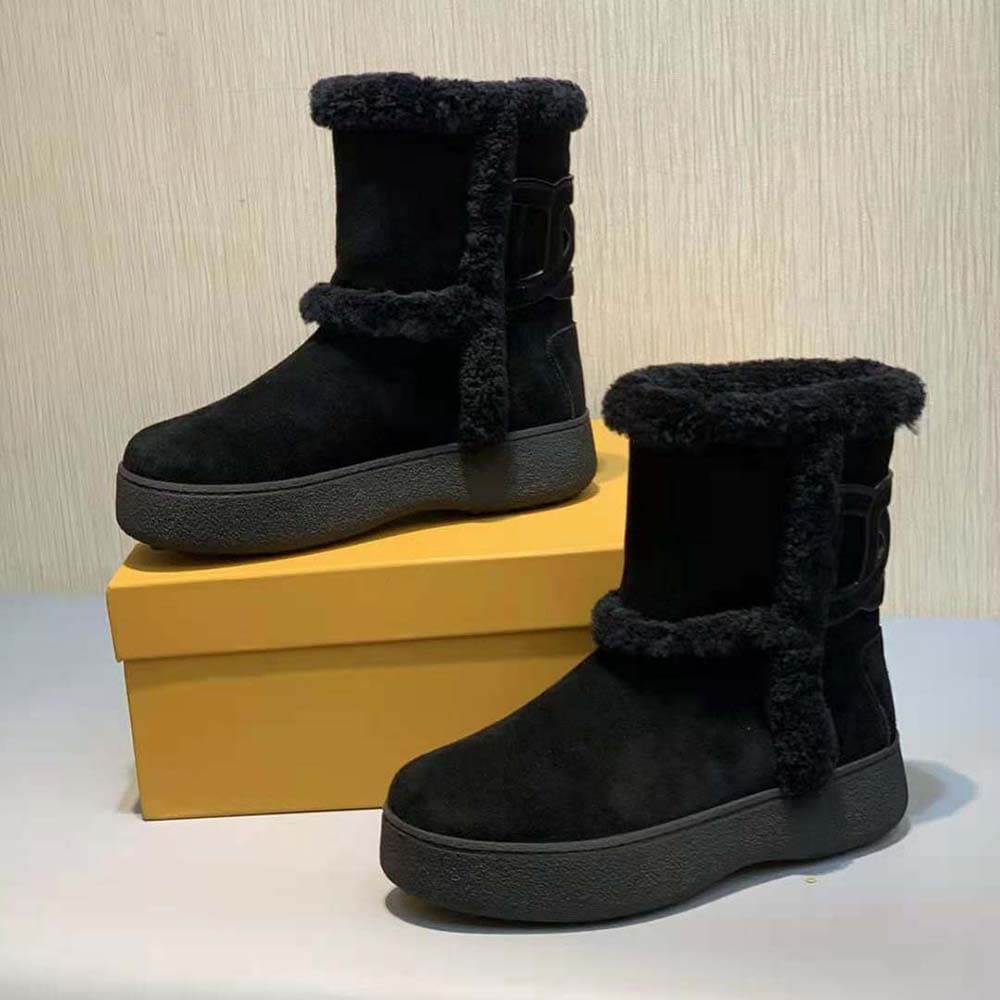 GIÀY TODS Unisex Tod’s W. G. Ankle Boots in Suede-Black