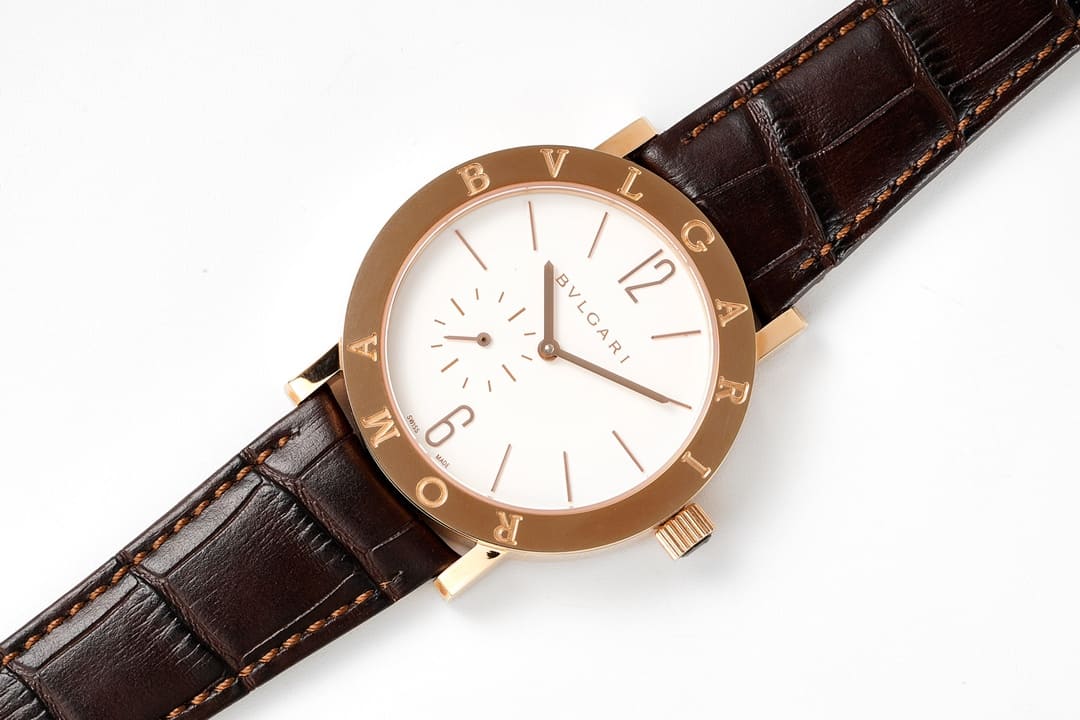 Đồng hồ BVLGARI Roma Automatic Rose Gold mặt số màu trắng