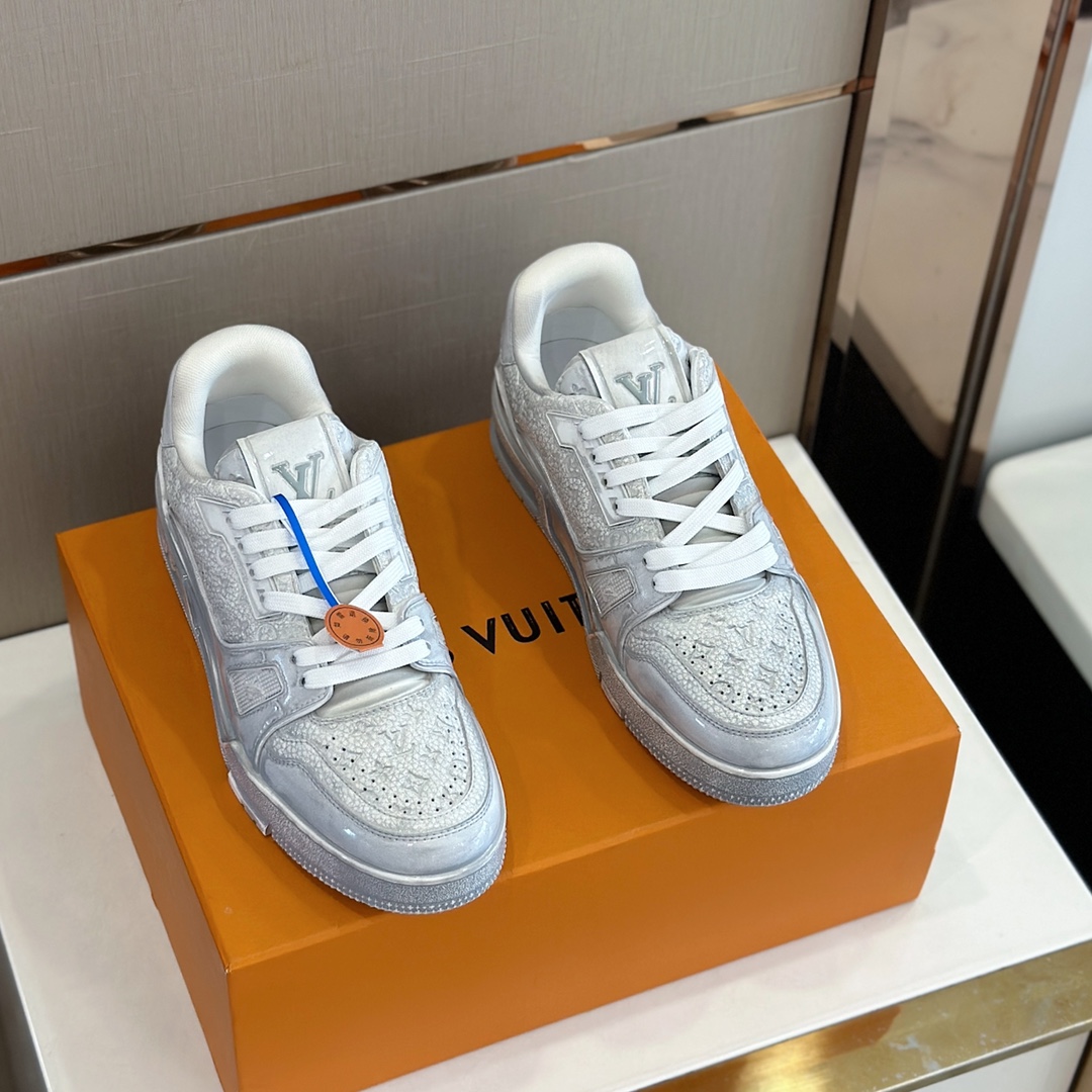 GIÀY LOUIS VUITTON TRAINER MONOGRAM SNEAKERS SHOES AAA