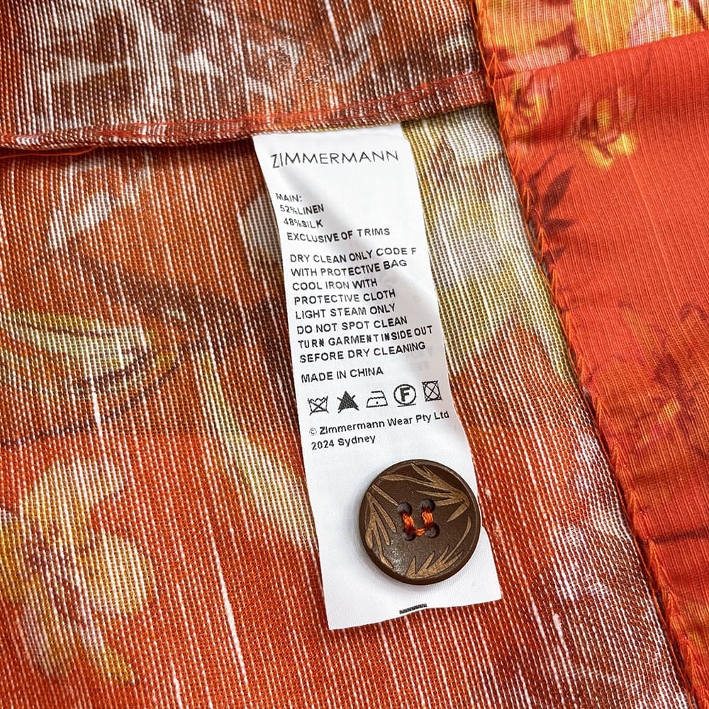 VÁY ZIMMERMANN Flower Vintage Dress High Classy