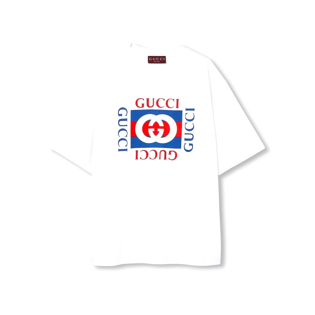 ÁO GUCCI LOGO GG T SHIRT WHITE
