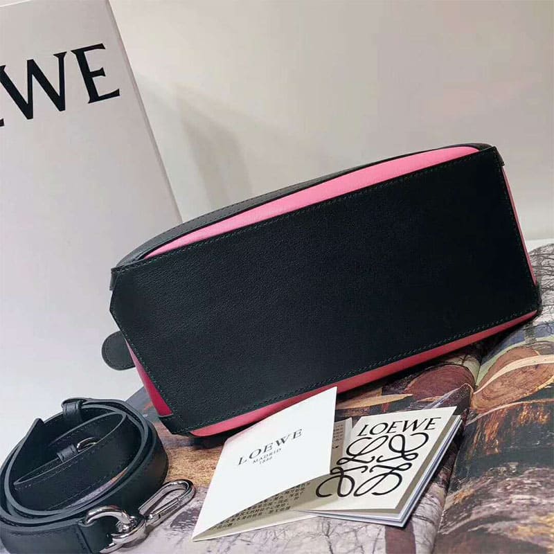 Túi Loewe Women Puzzle Graphic Small Bag Raspberry/Wild Rose