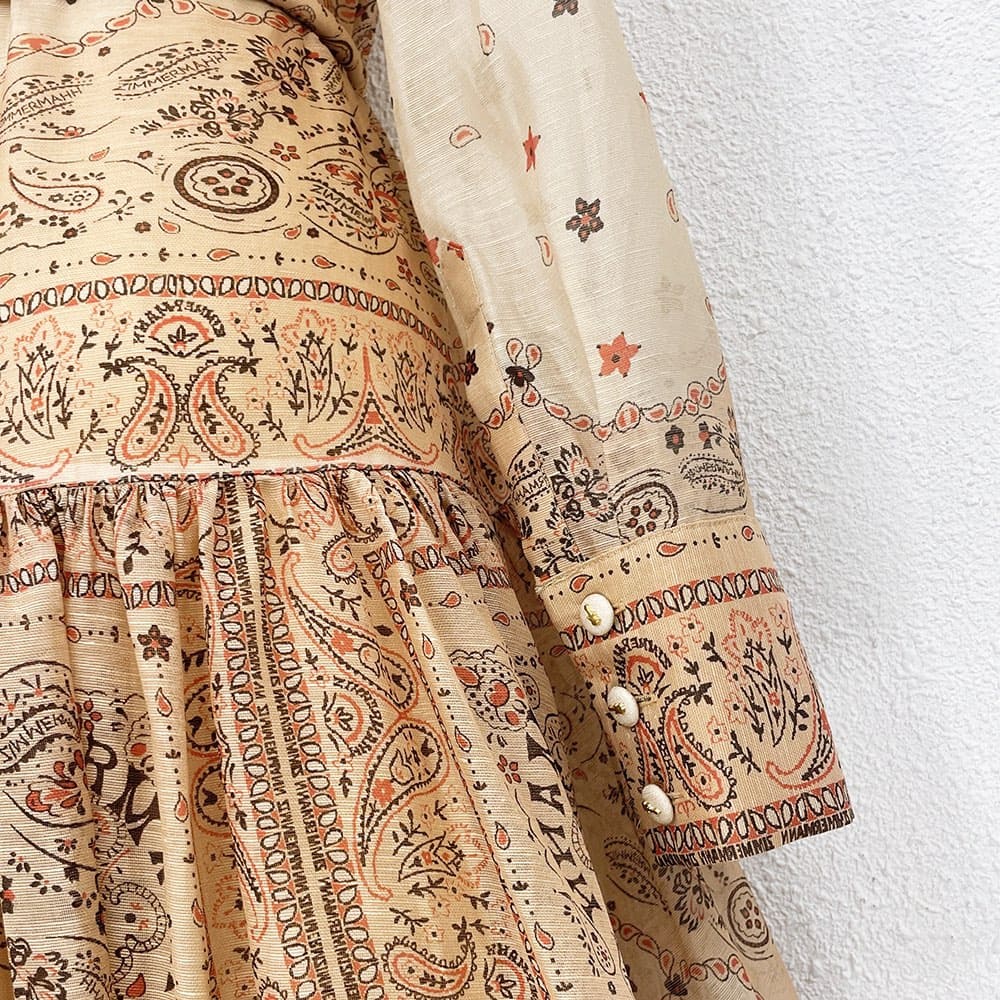 VÁY ZIMMERMANN Flower Vintage Dress High Classy