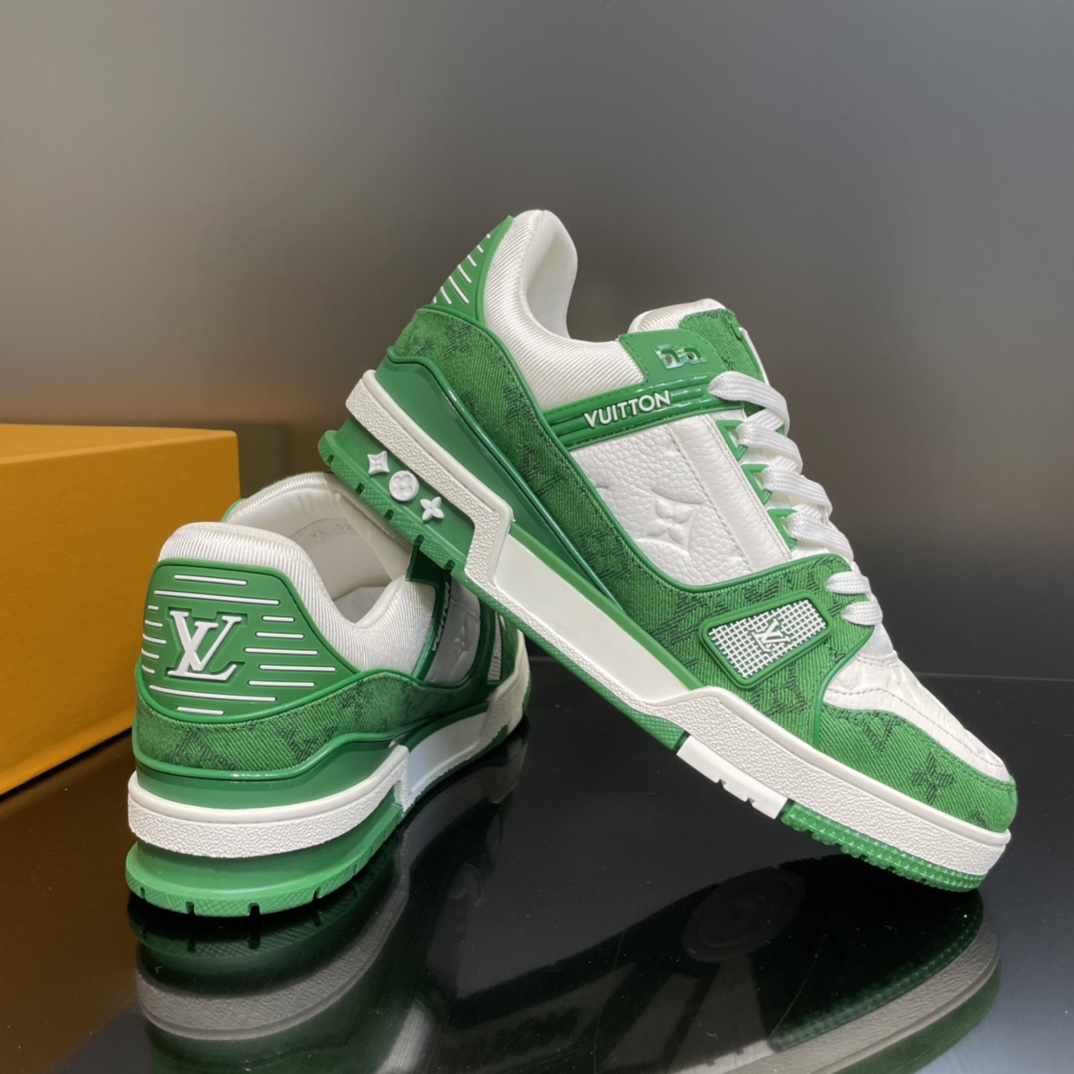 GIÀY LOUIS VUITTON TRAINER MONOGRAM SNEAKERS SHOES AAA