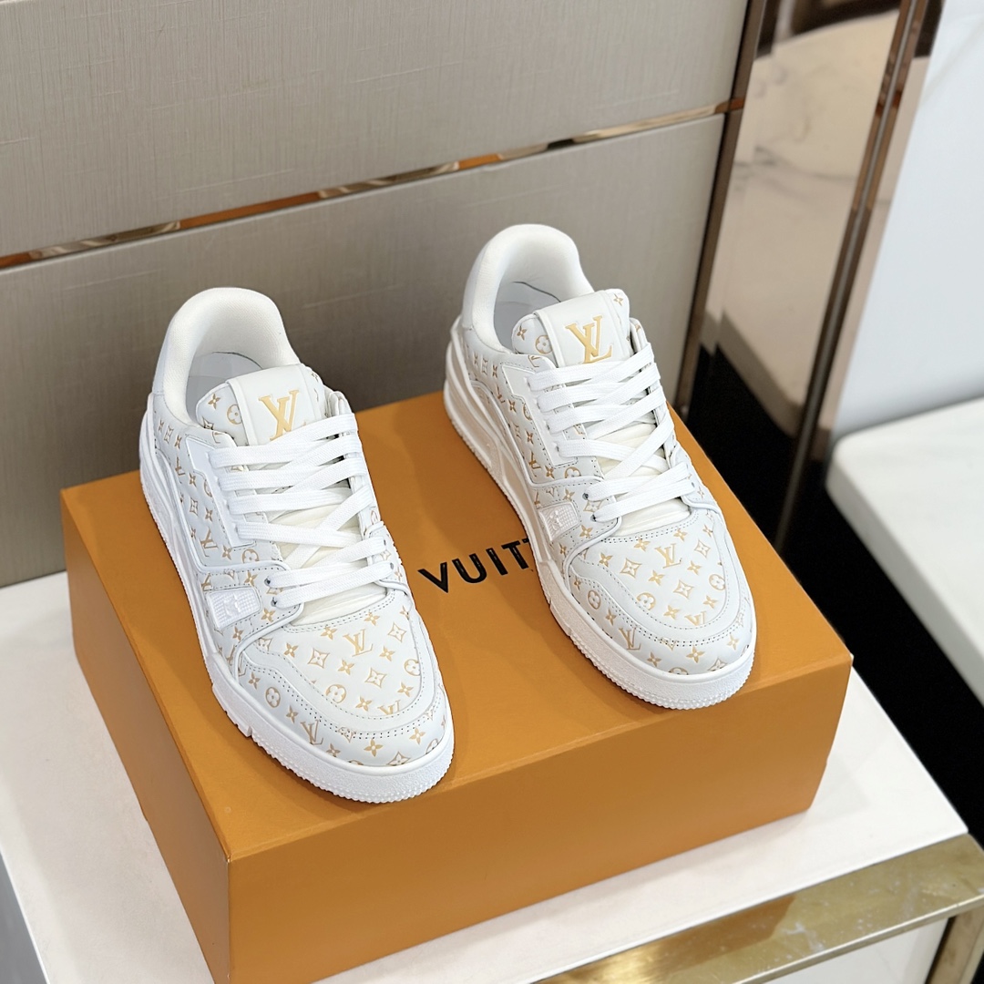 GIÀY LOUIS VUITTON TRAINER MONOGRAM SNEAKERS SHOES AAA