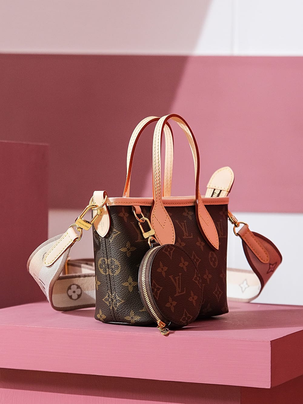 TÚI LOUIS VUITTON NEVERFULL BB MONOGRAM UNISEX BEST QUALITY SẢN PHẨM TỐT NHẤT
