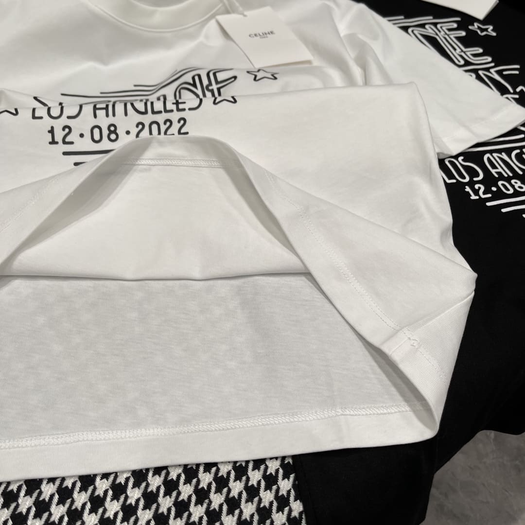 ÁO CELINE LOGO T SHIRT