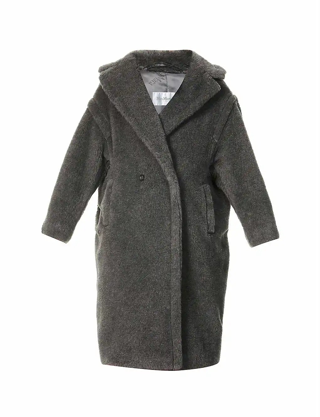 ÁO MAX MARA Teddy camel-blend coat