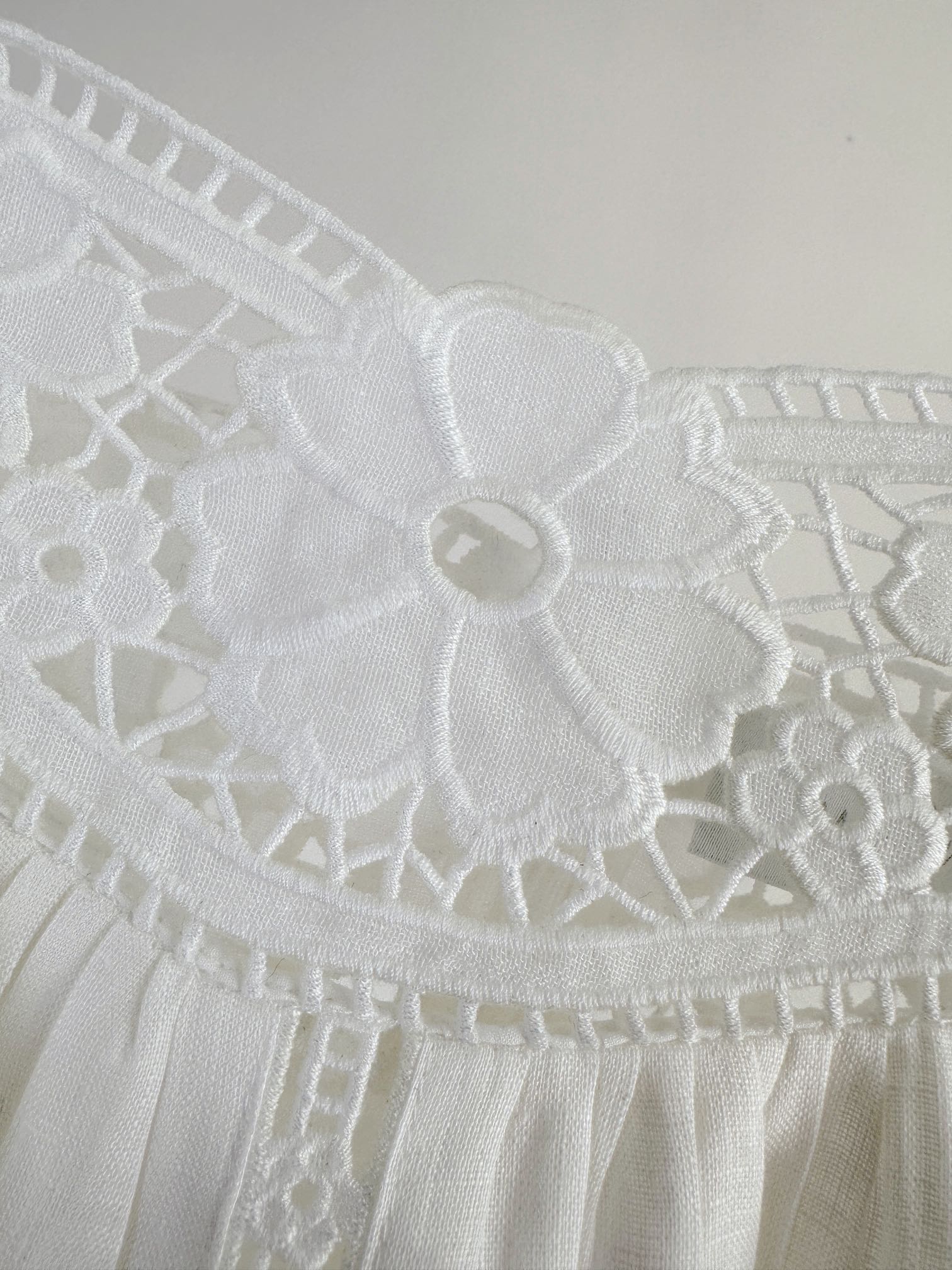 VÁY ZIMMERMANN Lace Fabric Flower Vintage Dress