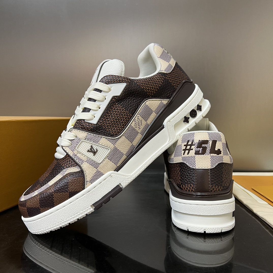 GIÀY LOUIS VUITTON TRAINER MONOGRAM SNEAKERS SHOES AAA