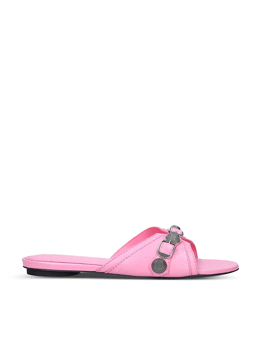 DÉP BALENCIAGA Cagole stud-embellished leather sandals