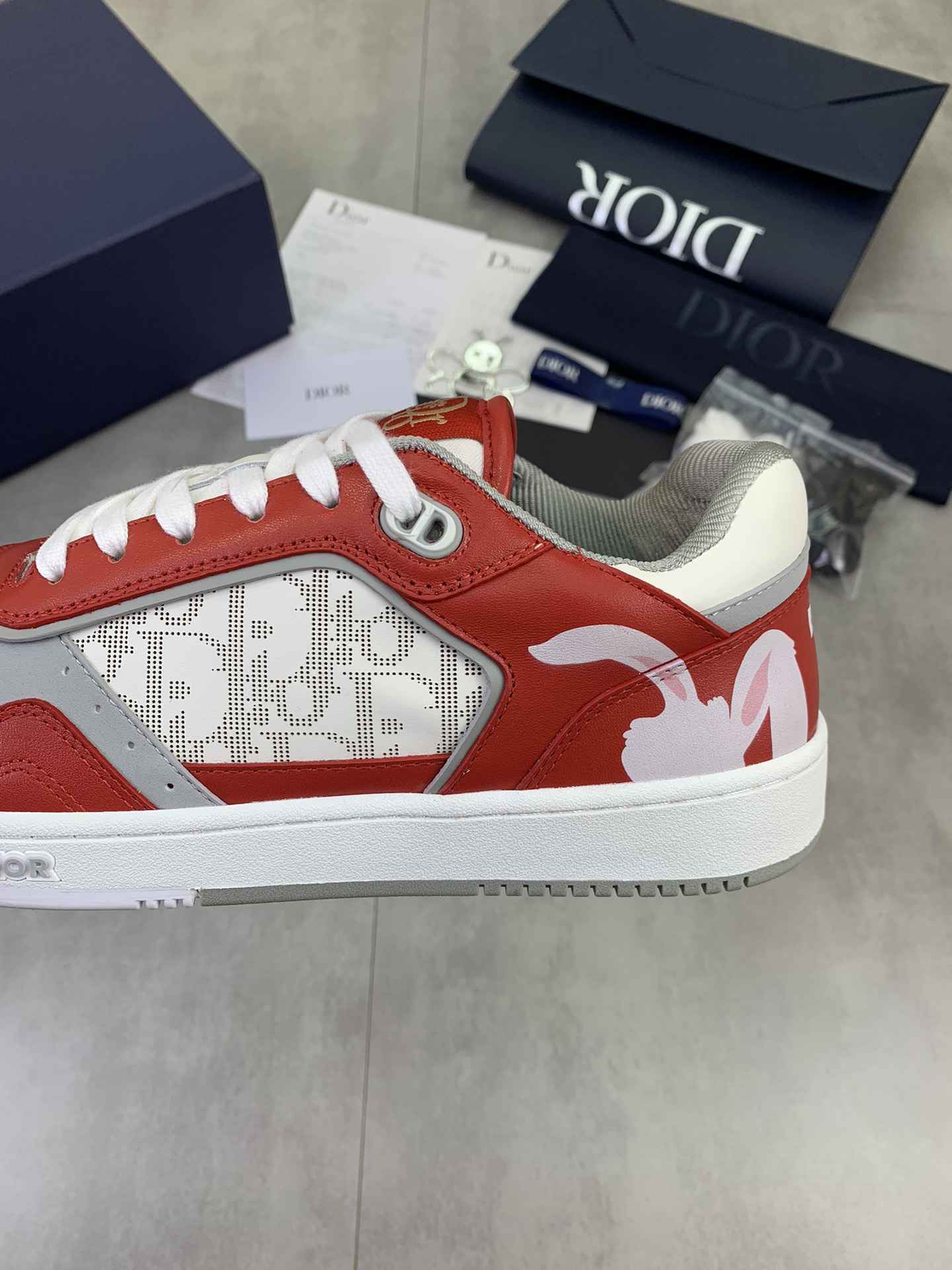 GIÀY CHRISTIAN DIOR LEATHER SNEAKER SHOES AAA