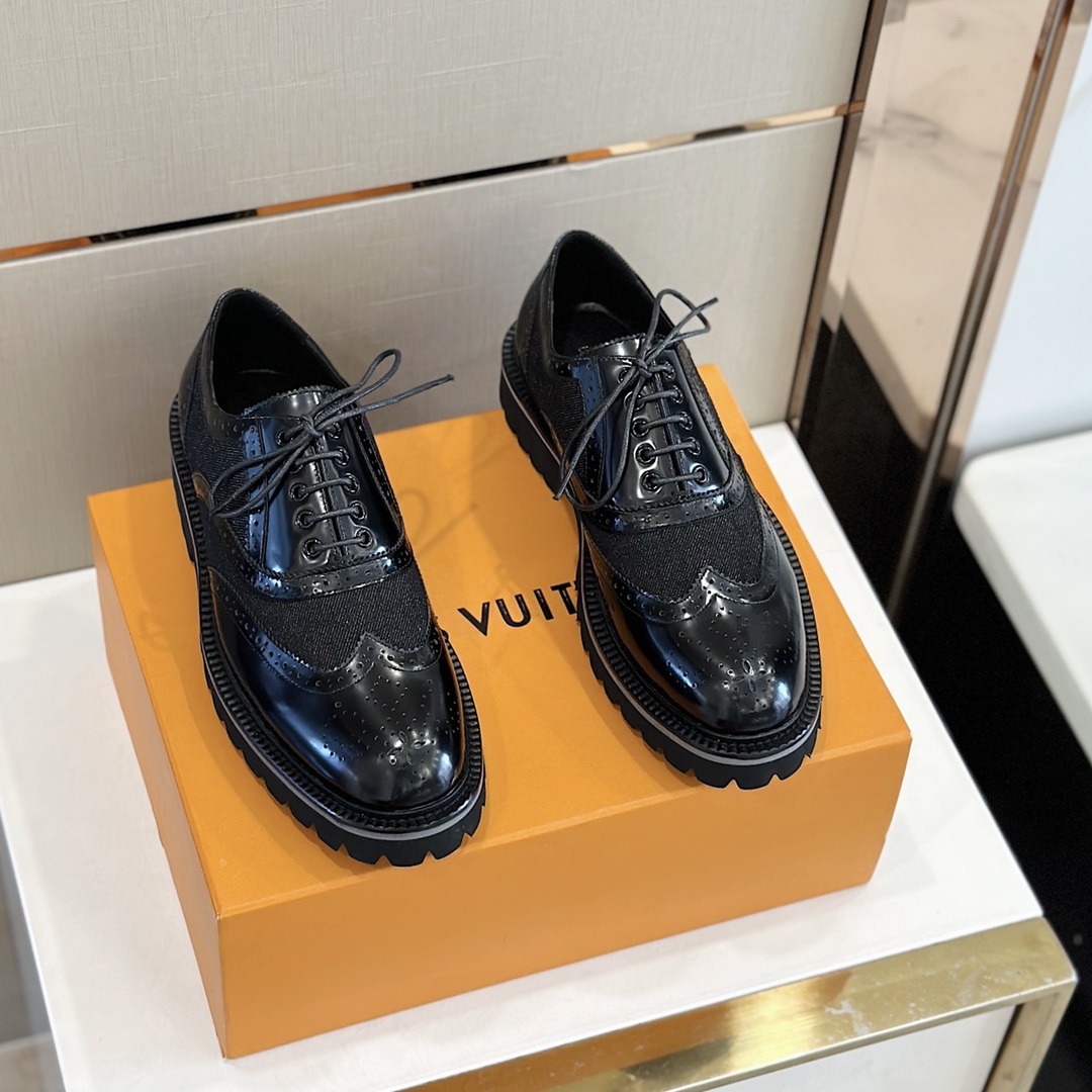 GIÀY LOUIS VUITTON OXFORD SHOES AAA