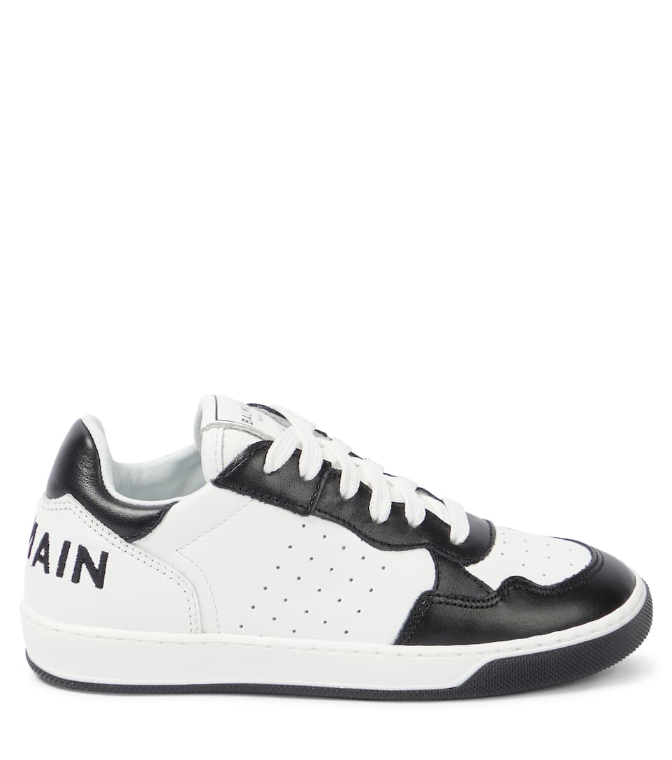 GIÀY BALMAIN KIDS Leather sneakers