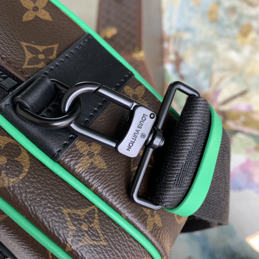 TÚI LOUIS VUITTON Monogram Macassar Virgil Abloh Messenger Bag