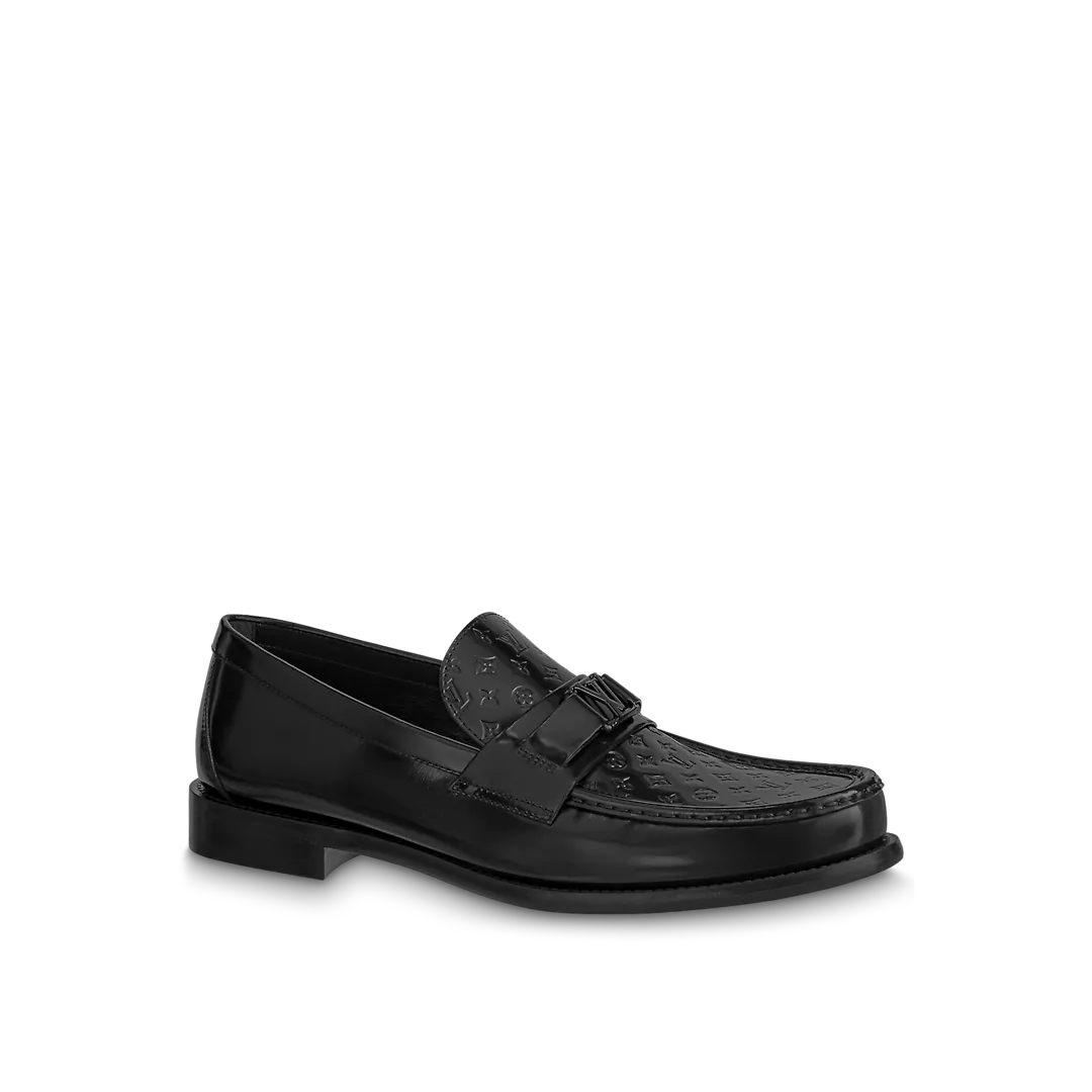 GIÀY LOUIS VUITTON MAJOR LOAFER BLACK
