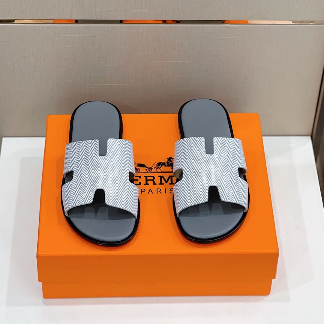 DÉP HERMES IZMIR GRAY H SANDAL AAA