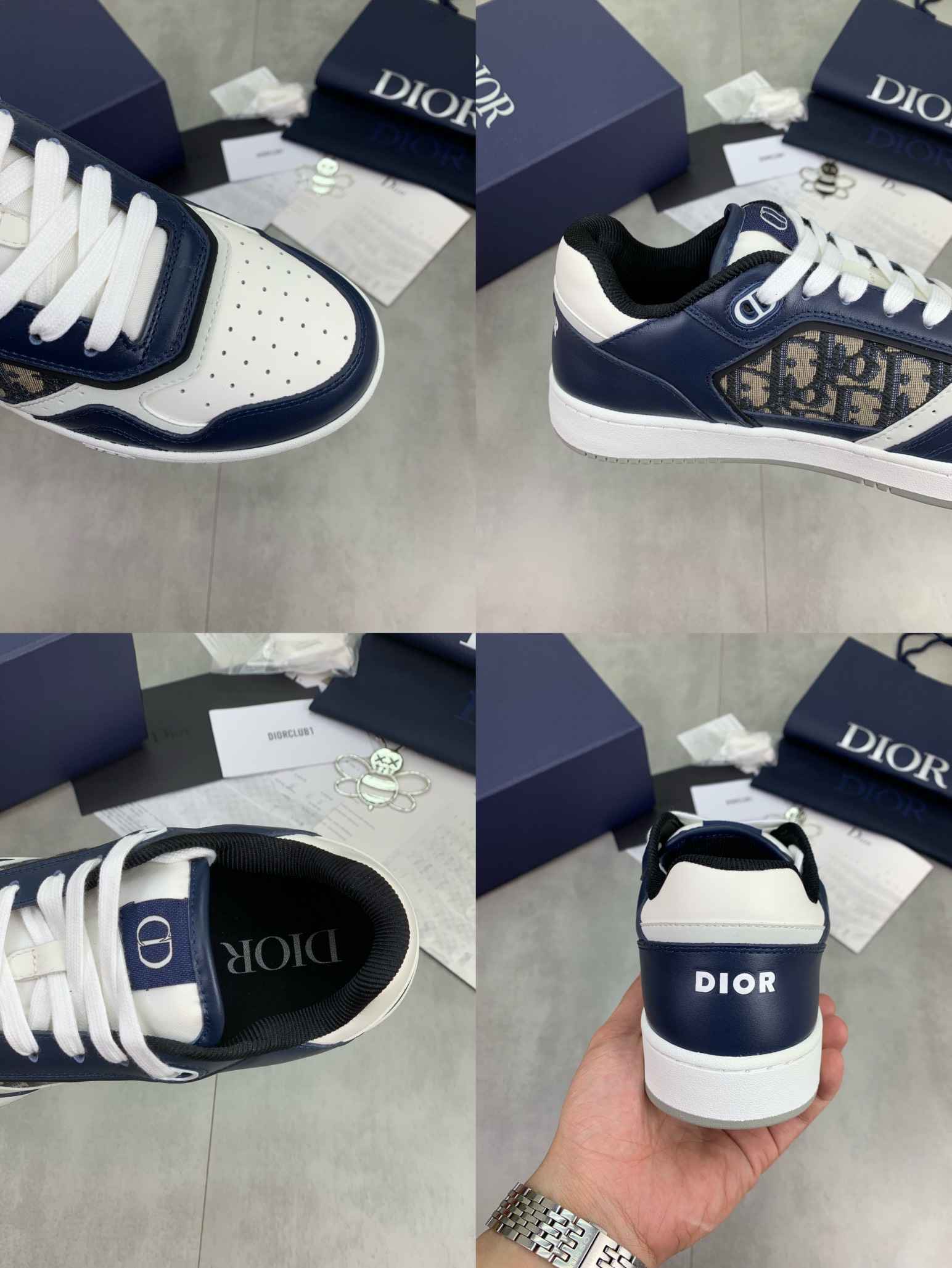 GIÀY CHRISTIAN DIOR LEATHER SNEAKER SHOES AAA