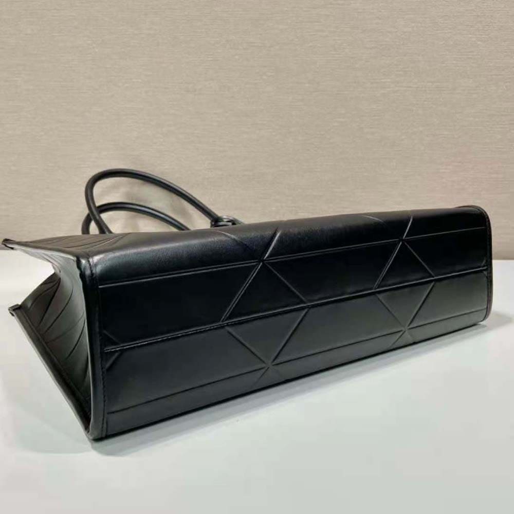 TÚI Prada Women Large Leather Prada Symbole Bag with Topstitching