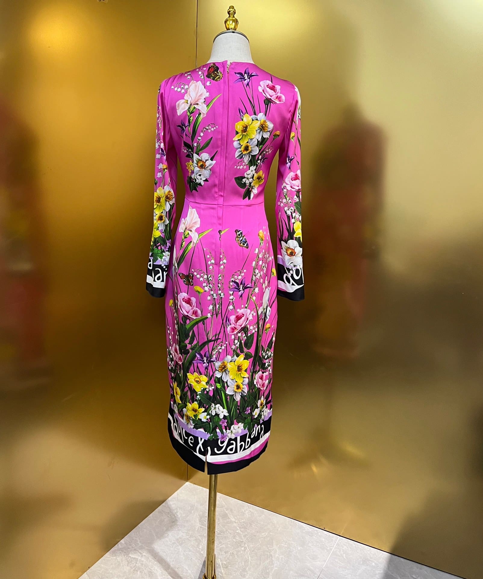 VÁY DOLCE & GABBANA Party Long Dress High Classy