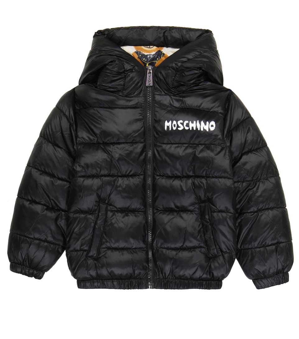 ÁO MOSCHINO KIDS Printed puffer jacket 9 - 16 years