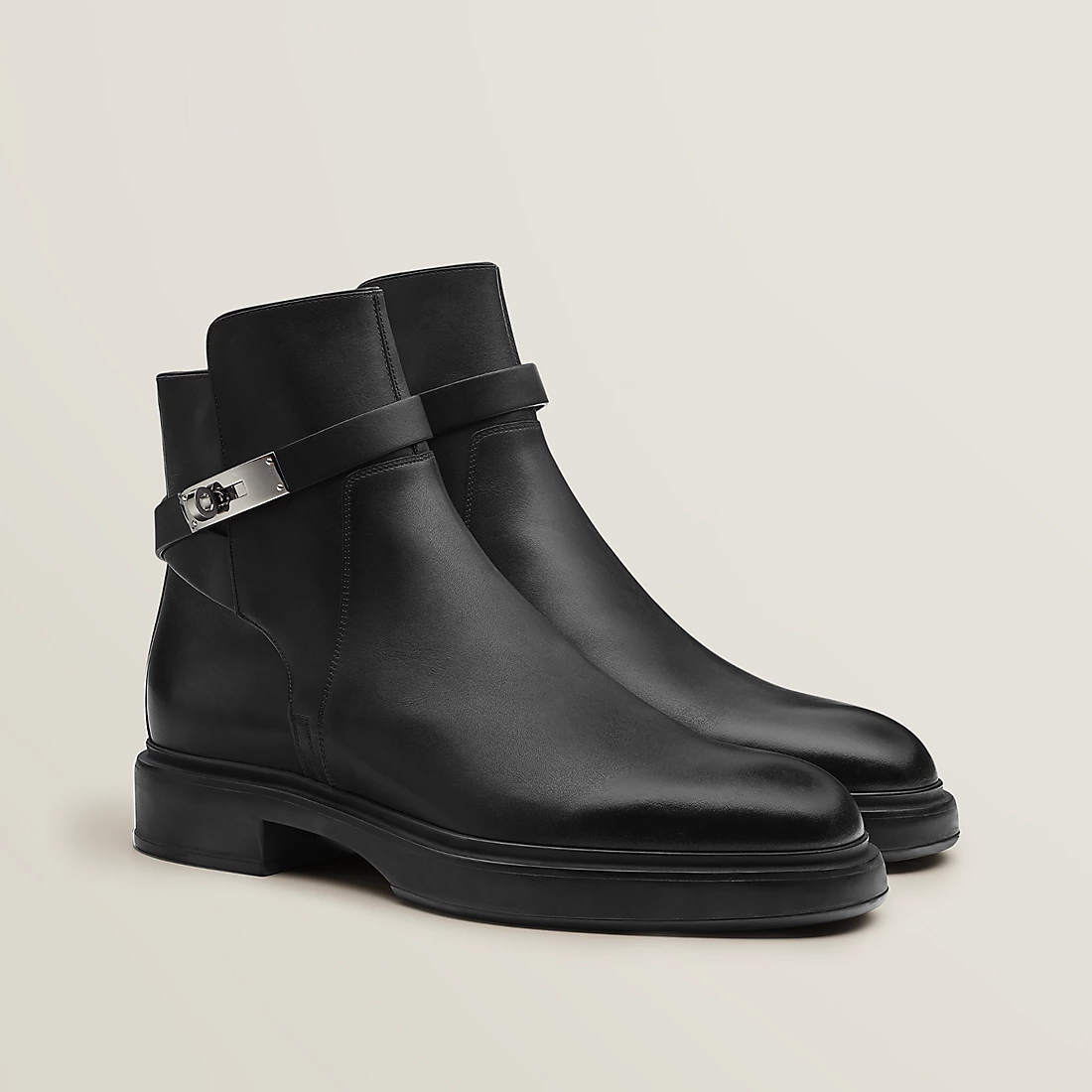 GIÀY HERMES VEO ANKLE BOOT CALFLSKIN LEATHER SS2022