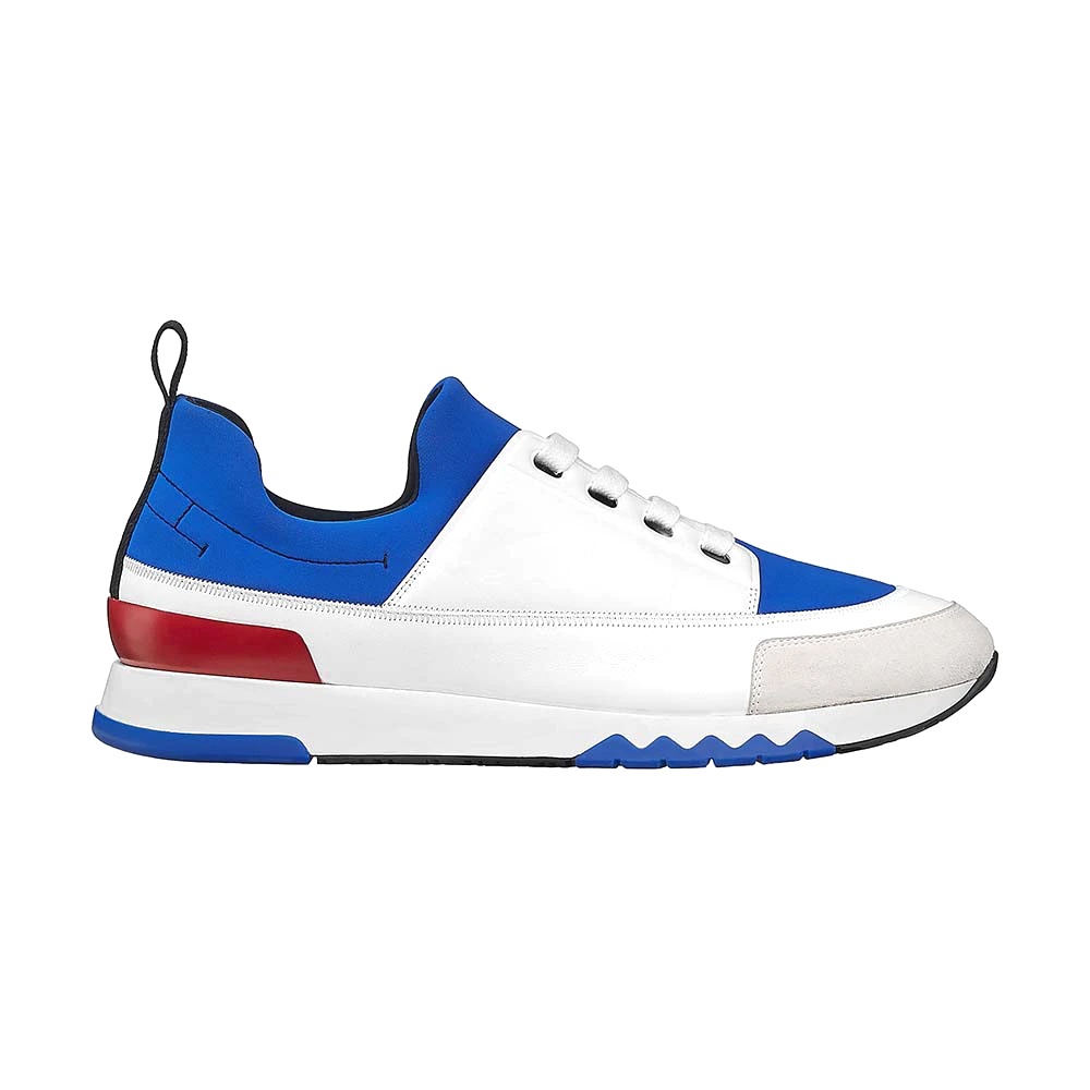 GIÀY Hermes Shoes Stadium Sneaker-White SS2022
