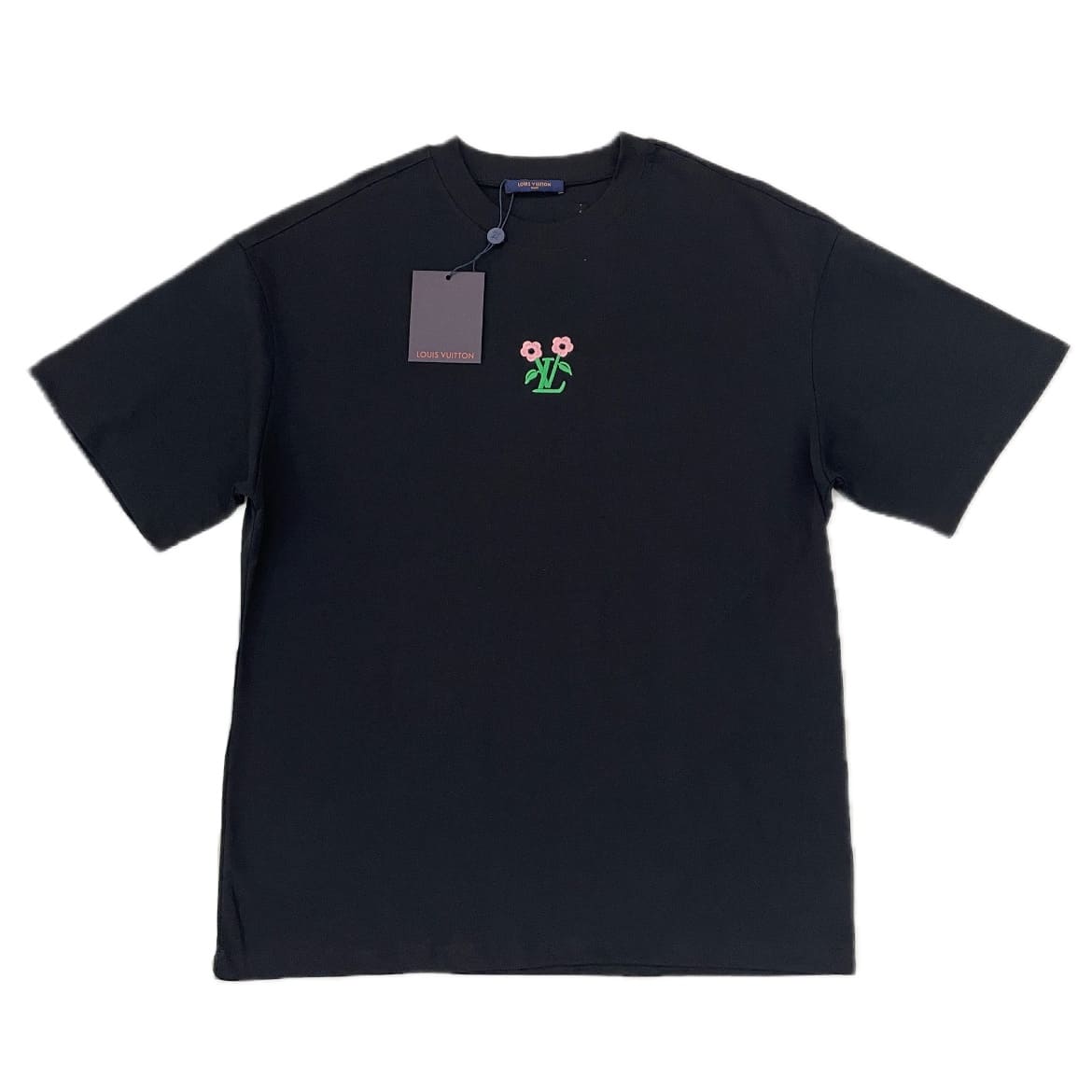 ÁO LOUIS VUITTON T SHIRT MÀU ĐEN UNISEX