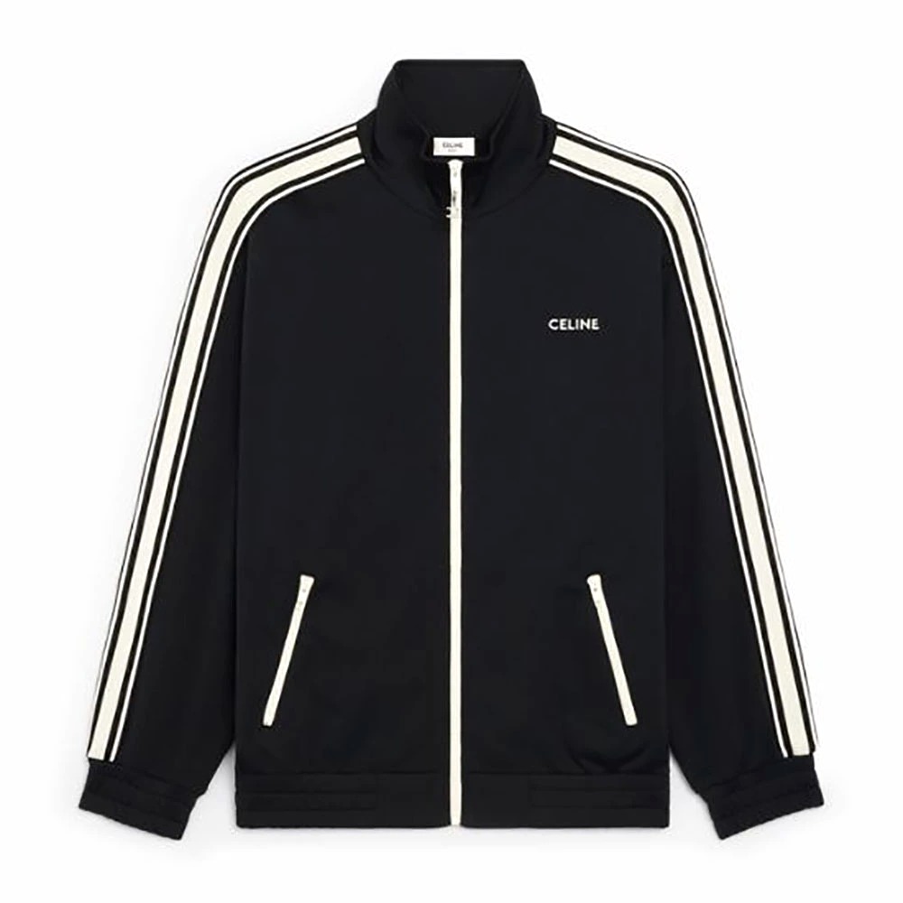 ÁO Celine Women Reversible Athletic Sweatshirt in Jersey
