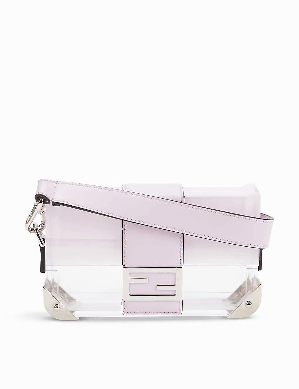 TÚI FENDI Two-tone acrylic and leather cross-body bag