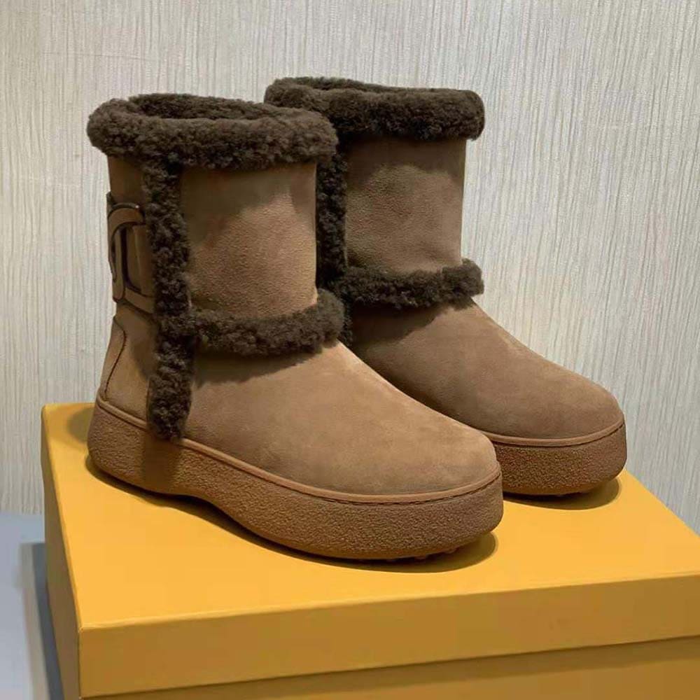 GIÀY TODS Unisex Tod’s W. G. Ankle Boots in Suede-Brown