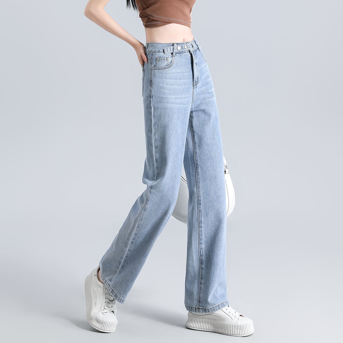Quần jeans nữ cao cấp xuân thu JD4
