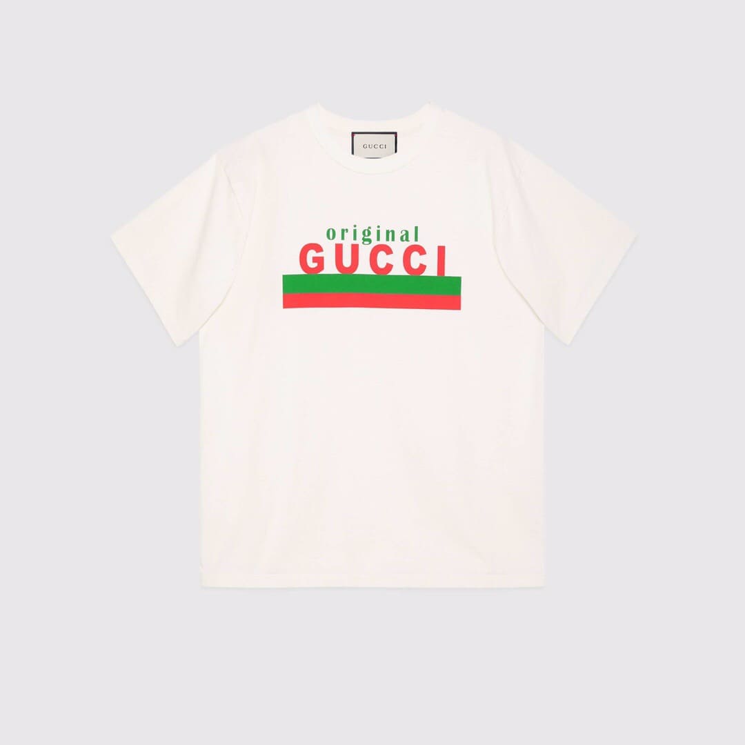 ÁO GUCCI GG T SHIRT MÀU TRẮNG UNISEX