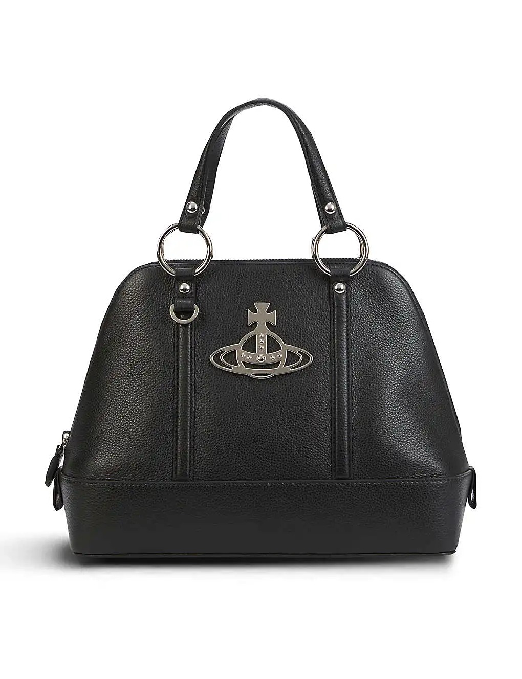 TÚI VIVIENNE WESTWOOD Jordan logo-plaque leather handbag