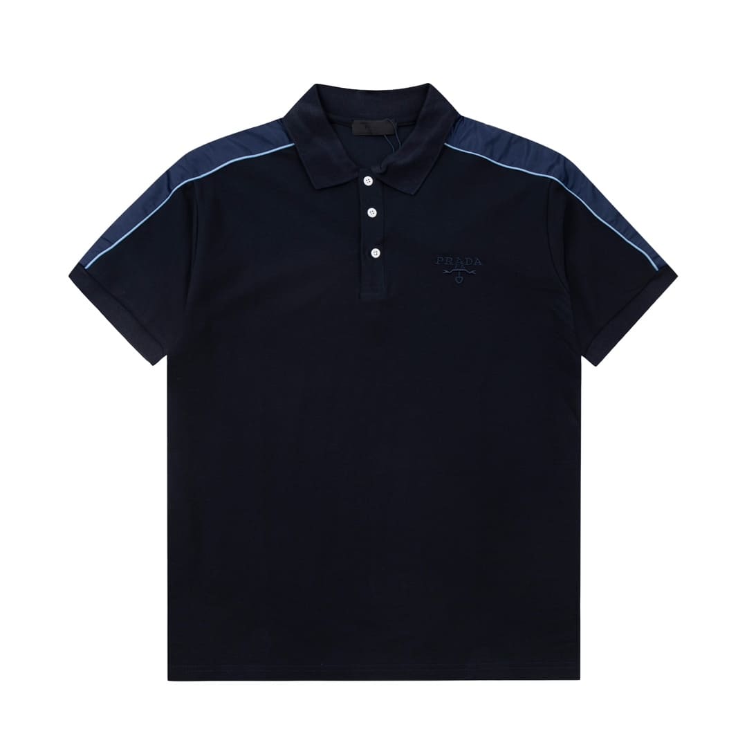 ÁO PRADA POLO SHIRT MÀU XANH UNISEX