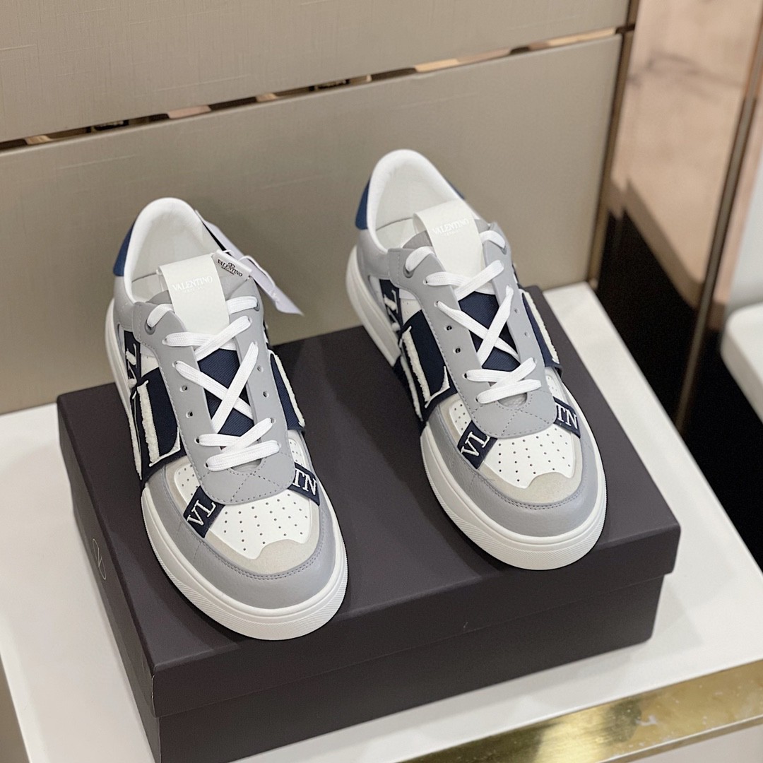 GIÀY VALENTINO VLTN LEATHER SNEAKER SHOES AAA
